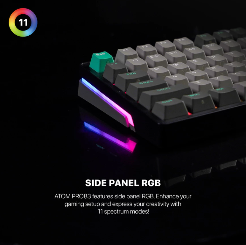 Fantech ATOM PRO SERIES Wireless Keyboard Mechanical Gaming Hotswap 5 ...