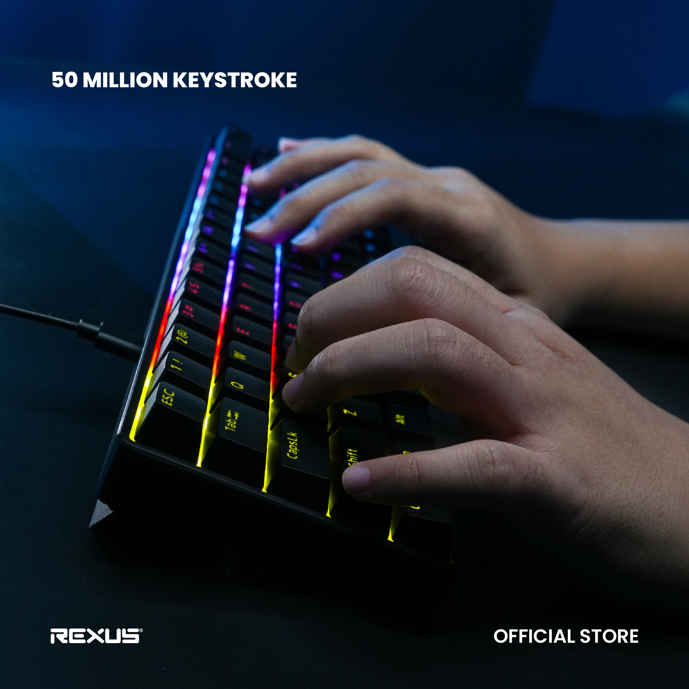 Rexus Gaming Bundle 03 - Gaming Gear Combo Mechanical Keyboard ...