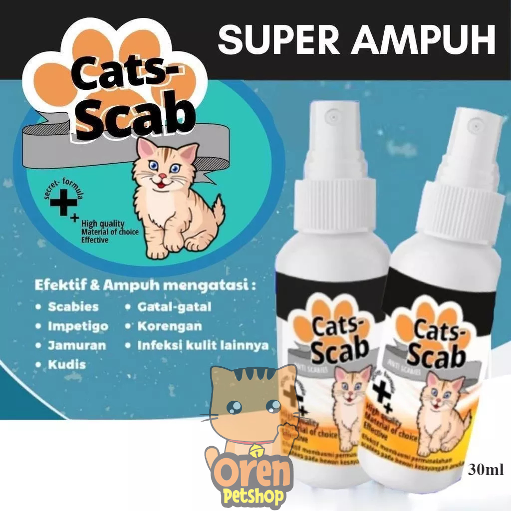 Cats Scab Cat Fungus Medicine Scabies Demodex Impetigo Anti Fungus Flea