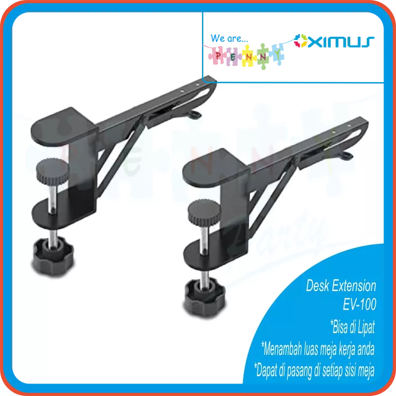 Foldable Extension Table Bracket Desk Extension Board Oximus EV100 ...