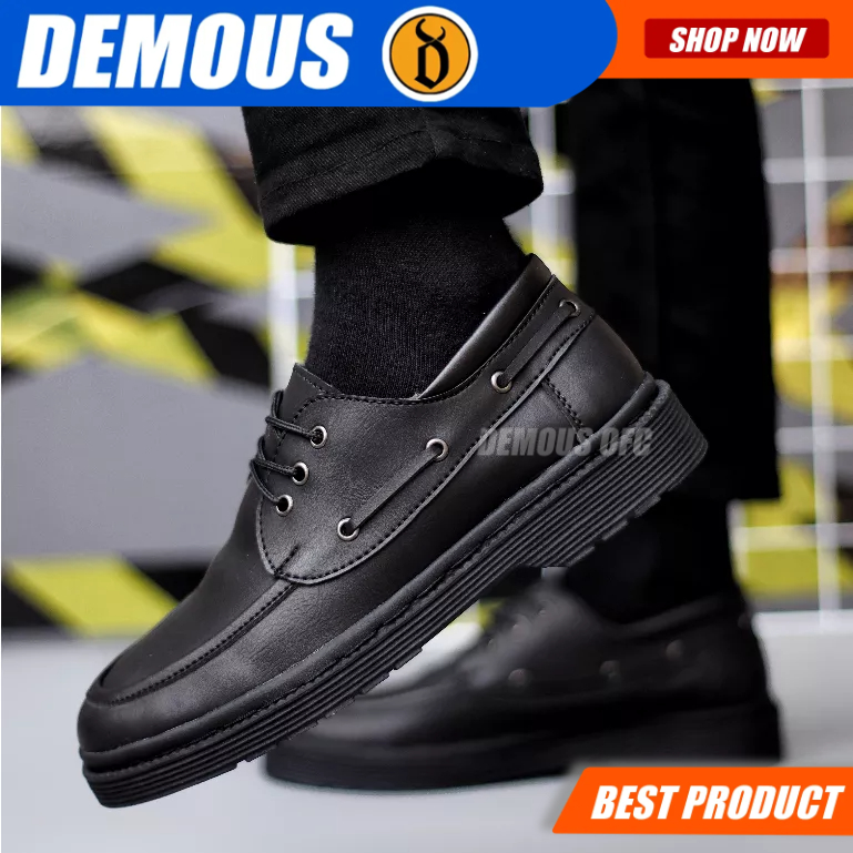 DEMOUS Leorio - Docmart Low Boots Zapato Work Formal Shoes for Men ...