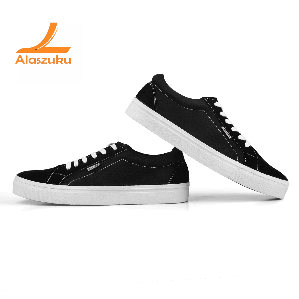 ALZ PRO Basic Slip-On Canvas Shoes with Laces | Shopee Philippines