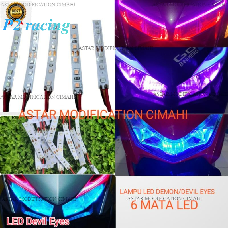 Demon EYES DEVIL EYES LED MOTORCYCLE LIGHTS | Shopee Philippines
