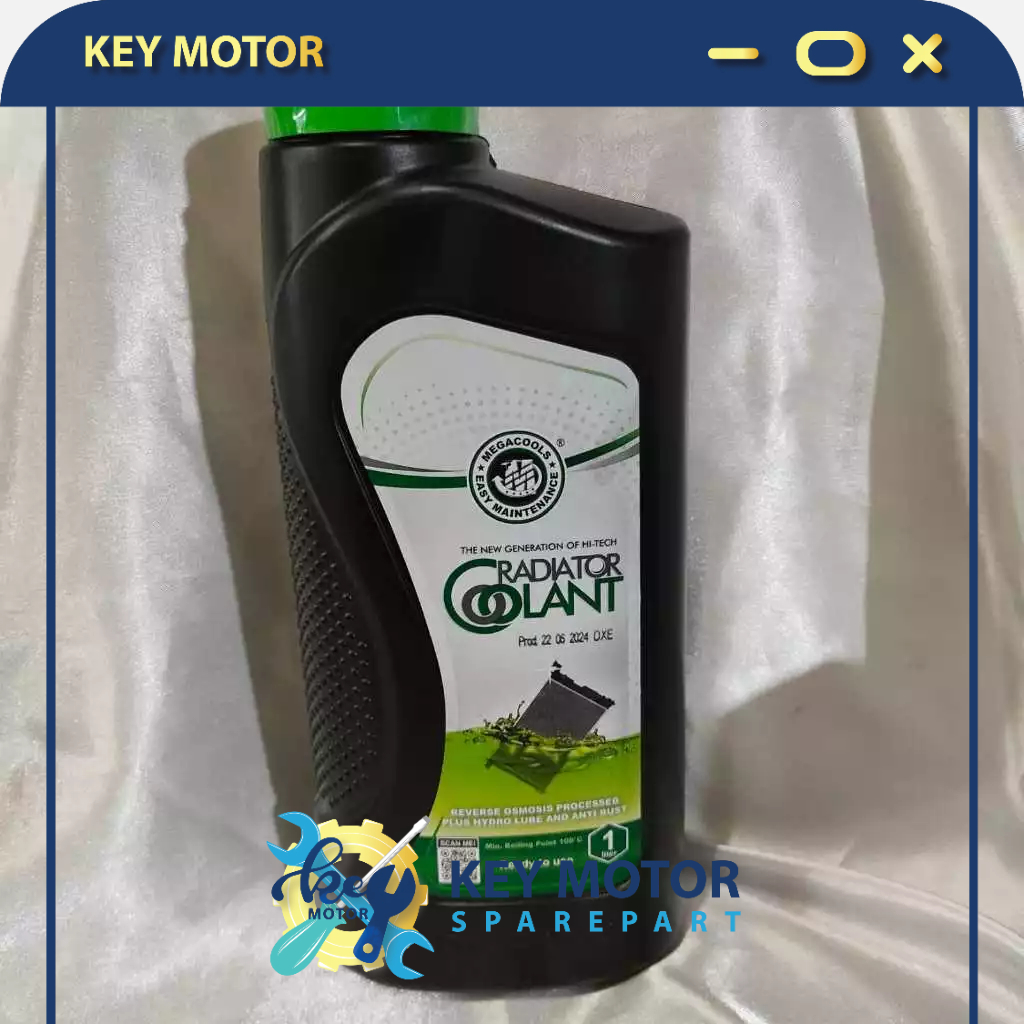 Megacools Coolant Radiator Water 1 Liter 1000 ml And 5 Liter 100% ...