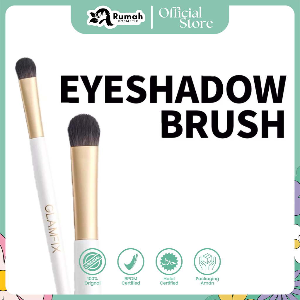 GLAMFIX Classic Fancy Eyeshadow Brush - Glamfix Eyeshadow Makeup Brush ...