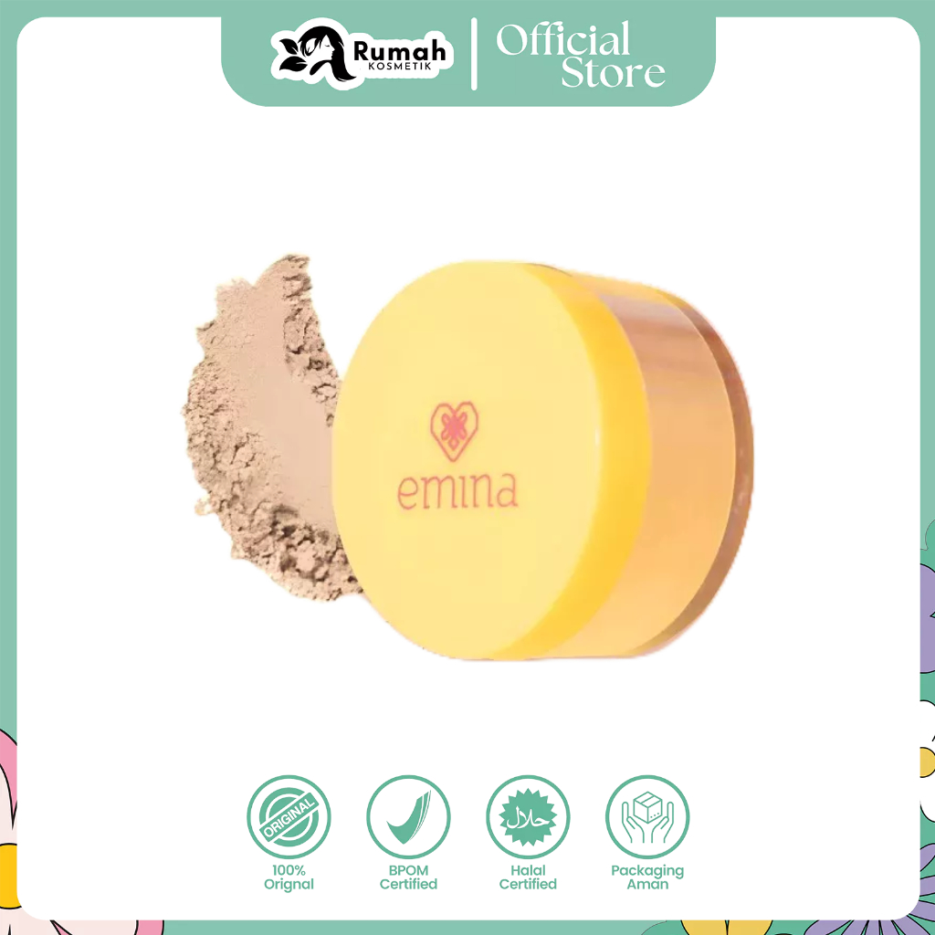 Emina Daily Matte Loose Powder 20g - Lightweight Loose Powder with Oil ...