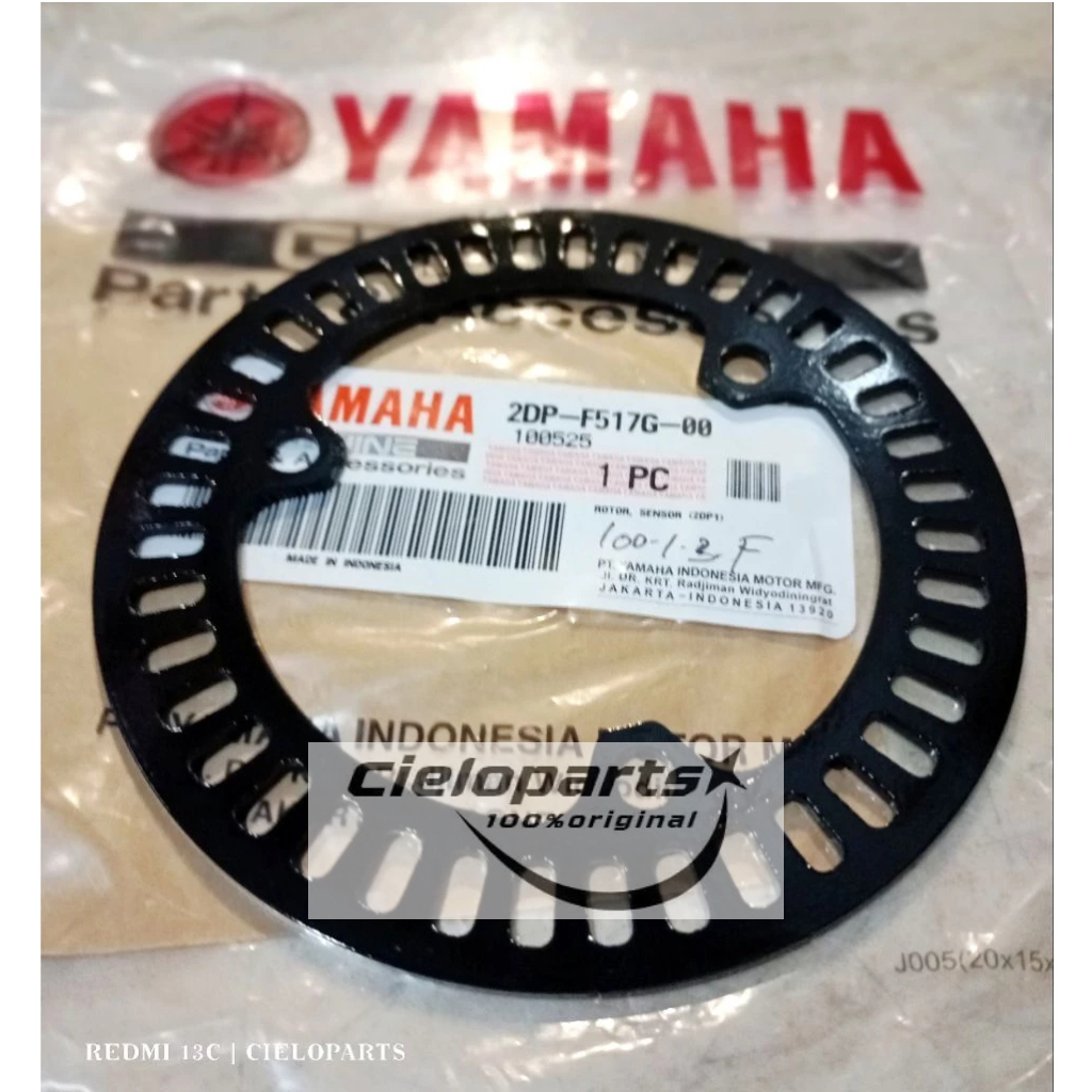 Front or Rear Abs Sensor Rotor Disc for Nmax Aerox 155 Lexi 125 Xmax ...