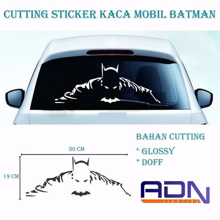 BATMAN CAR REAR WINDOW STICKER 50 X 19 CM | Shopee Philippines