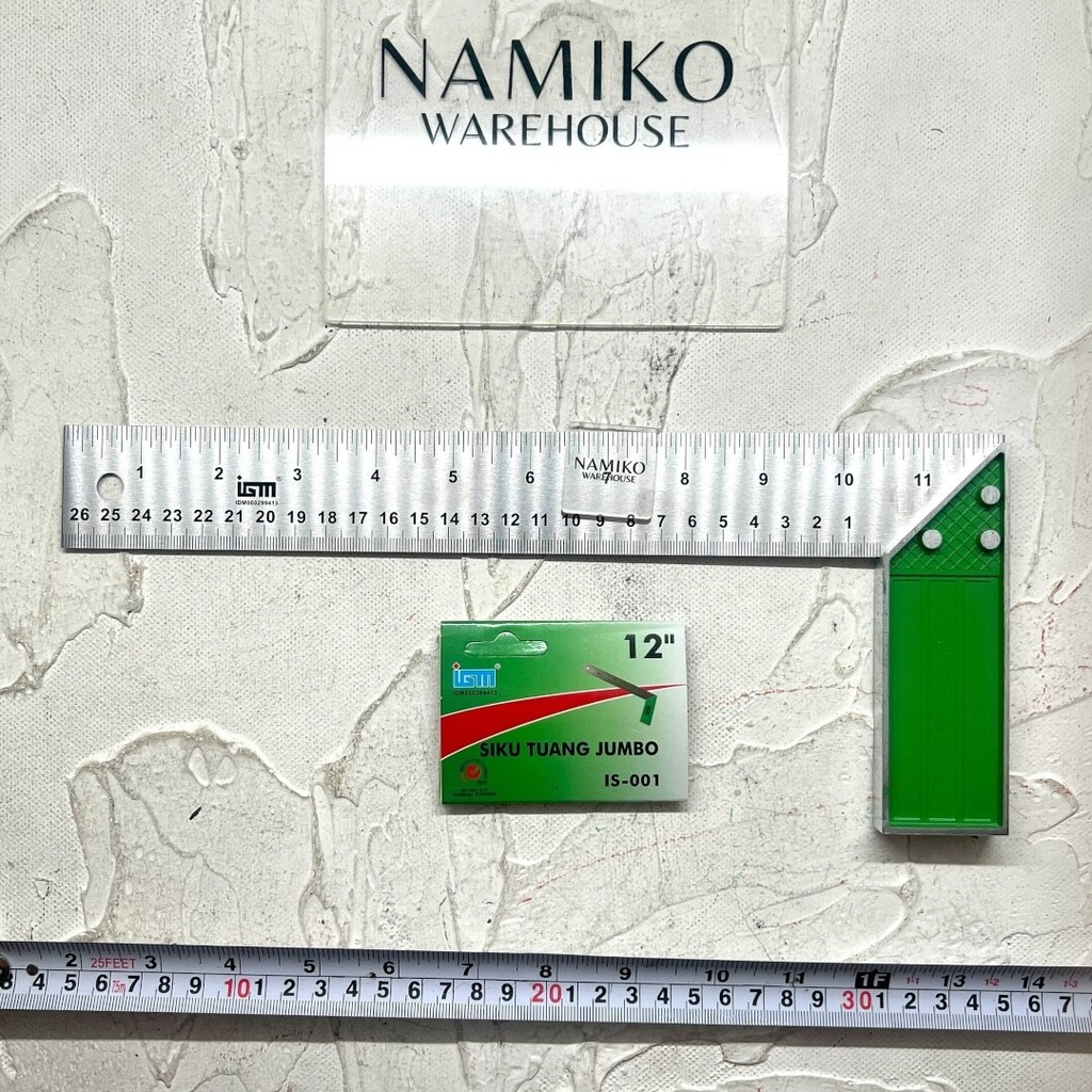 SIKU IGM 12 inch L craftsman's angled ruler | Shopee Philippines