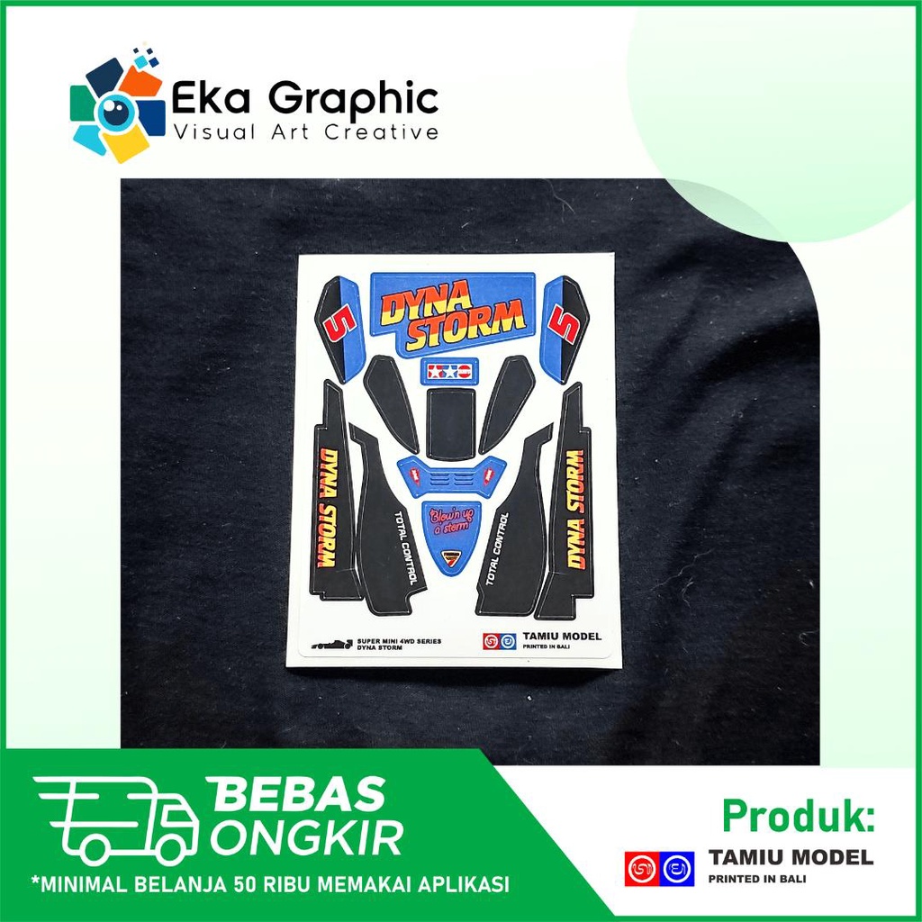 Dyna Storm Decal Sticker by Tamiu Model | Shopee Philippines