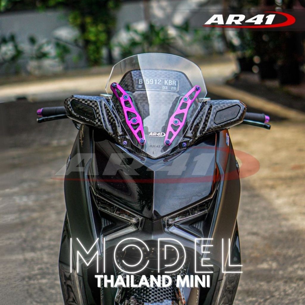 Windshield Xmax New 2023/2024 Connected Thailand Mini V2 Europe. Visor ...
