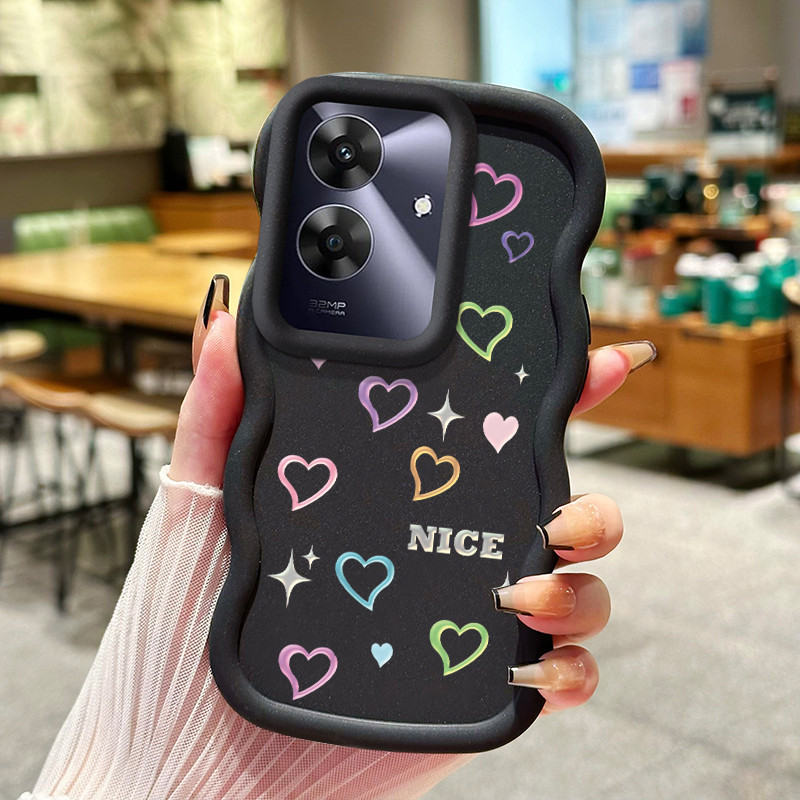 Casing for Realme Note 60 Note 60X Case Softcase Empty Love Casing ...