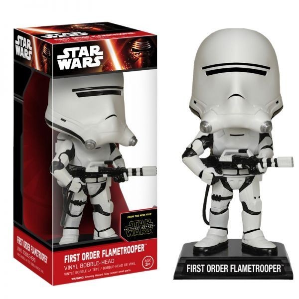 Funko Pop! Wacky Wobbler – Star Wars First Order Snowtrooper, Sammlerfigur Zum Wackeln