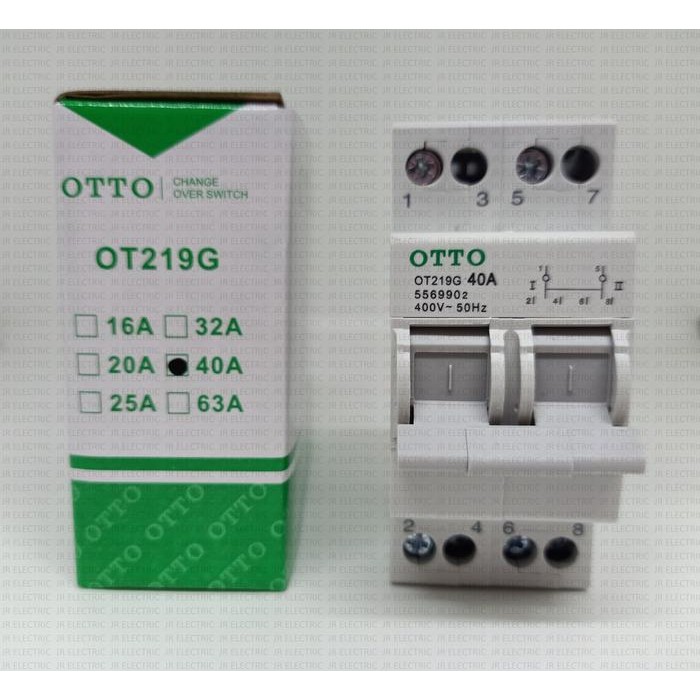 COS Change Over Switch OTTO Ohm Switch Model MCB 2Phase 25A 32A 40A 50A ...
