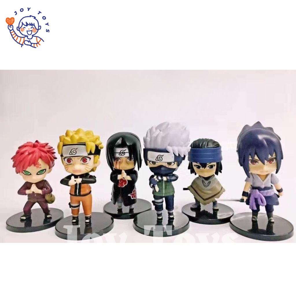 Naruto ITACHI JUTSU CHIBI 6 PCS 144 NARUTO SHIPPUDEN ANIME ACTION ...