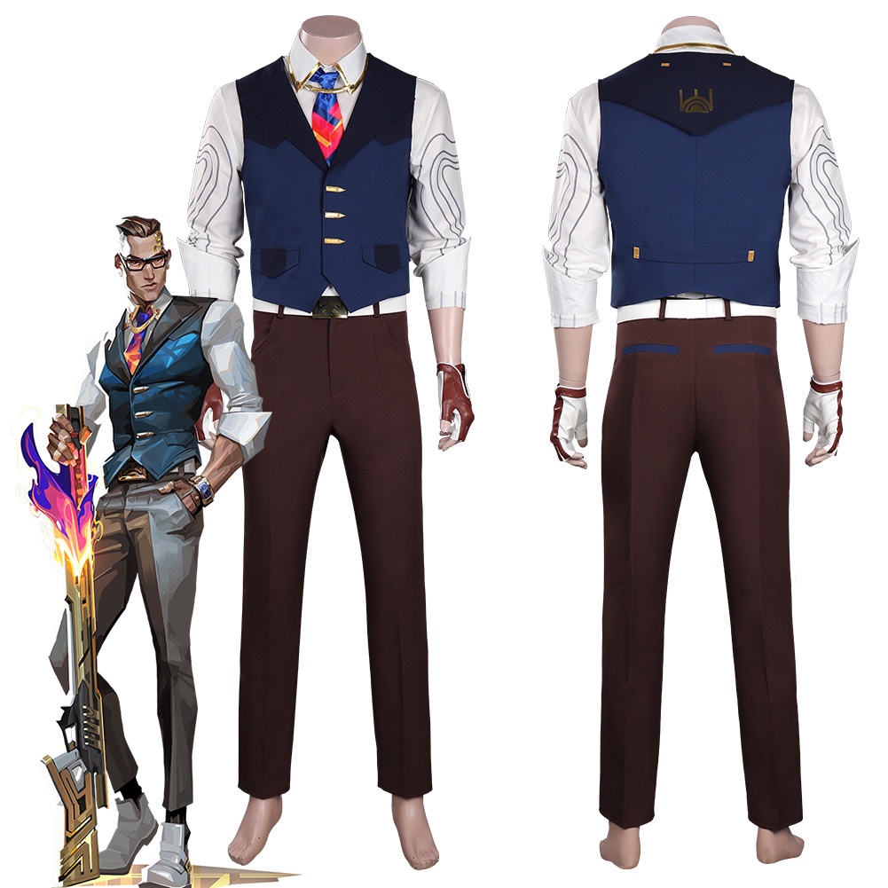In Stock VALORANT Chamber Cosplay Costume Outfits Halloween Carnival