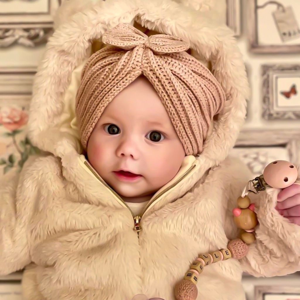 Winter baby hot sale bonnet