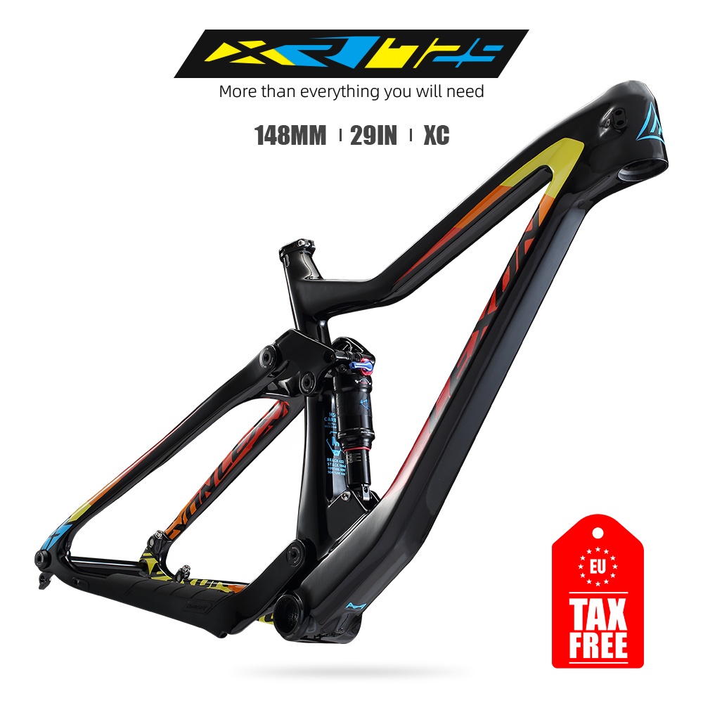LEXON XR729 Full Suspension Mountain Bike Frame XC Trial Cross Country Carbon MTB Frame 29er Boost 148MM Frame DNM ROSKSHOX Shopee Philippines