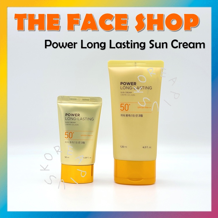 THE FACE SHOP Power Long Lasting Tone Up Sun Pink SPF 50+ PA++++ 50ml