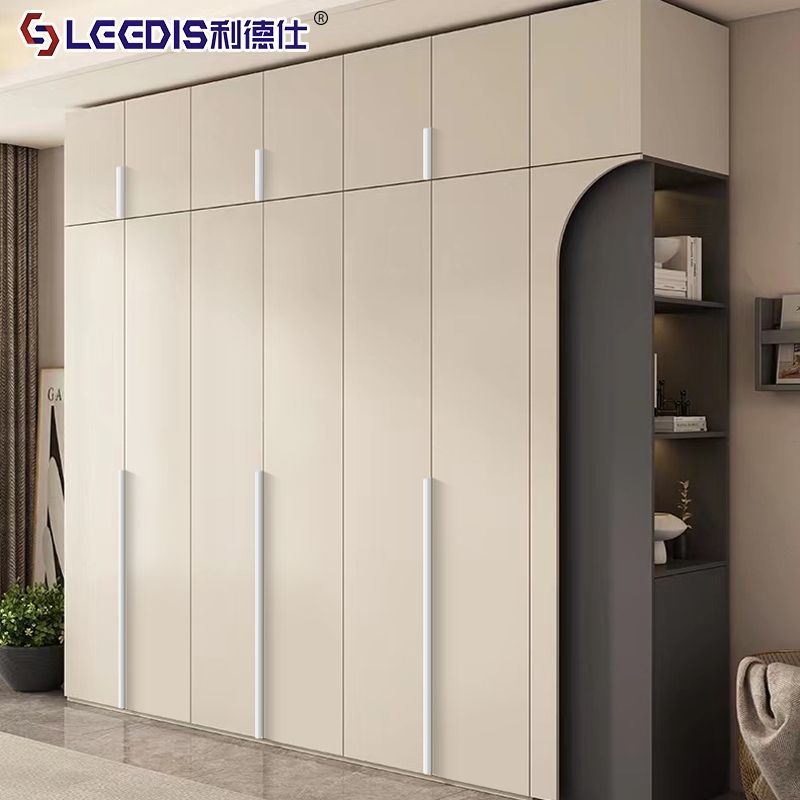 Long Handle Invisible Lengthened White Door Wardrobe Handle