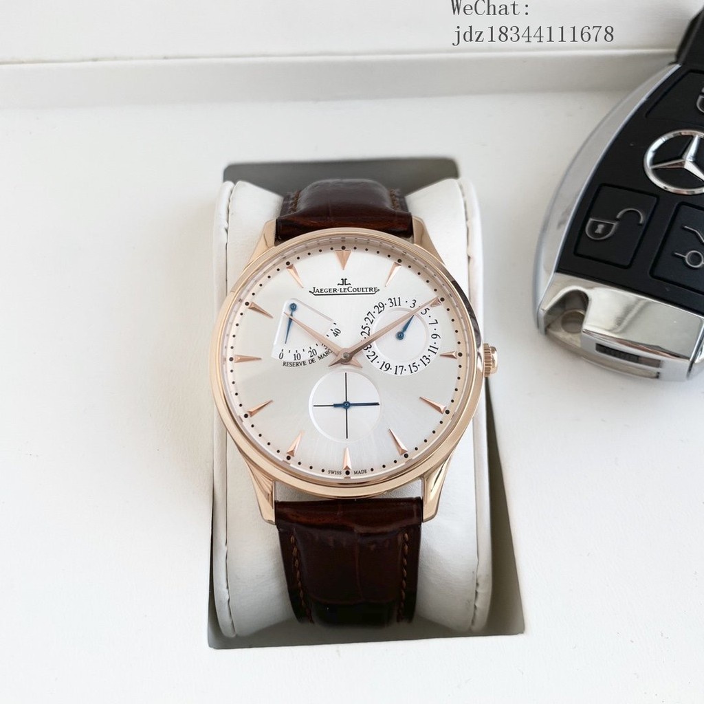 JaegerLeCoultre Master Series 1378420 Men's Mechanical Watch Shopee