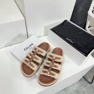 Celine boxy flat sandal hot sale