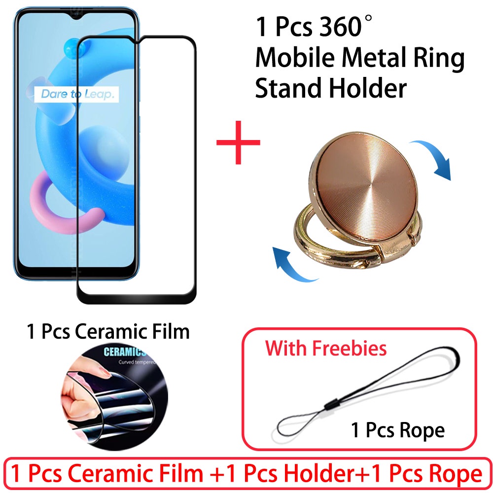 3 IN 1 For OPPO A16K A16e Soft Silicone Electroplated Case With Curved ...