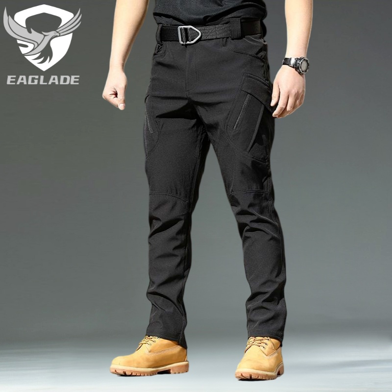EAGLADE Men's Tactical Cargo Pants Black Ix9 | Shopee Philippines