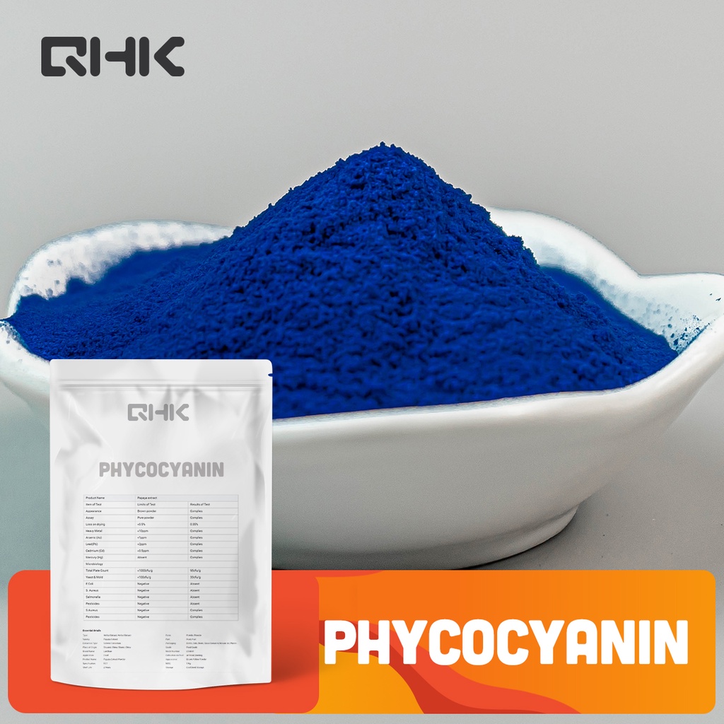 High quality blue spirulina extract phycocyanin blue seaweed extract