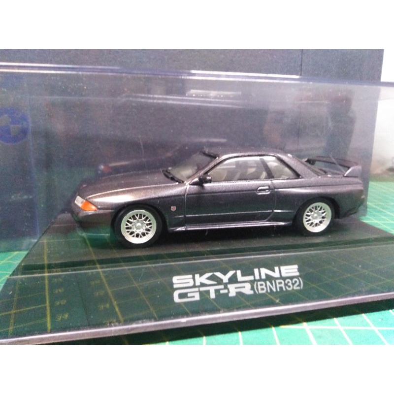 1/43 EBBRO NISSAN SKYLINE GTR R32 gunmetal | Shopee Philippines