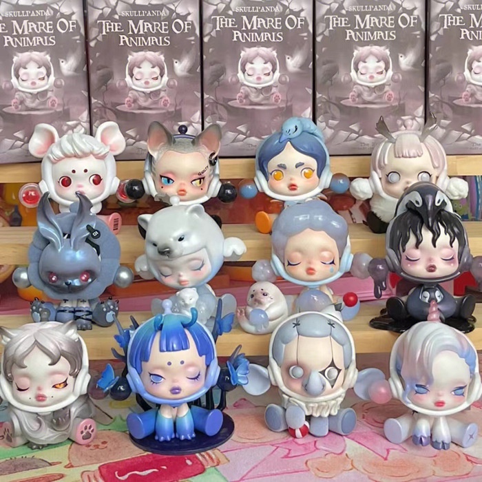 POPMART Bubble Mart SKULLPANDA Dreameating Animal Series Blind Box sp7