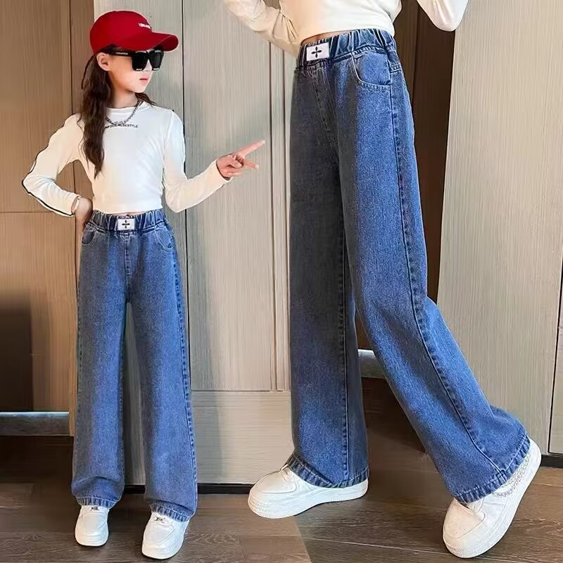 Girls Jeans New Style Korean Version Loose Slimmer Look Fashion