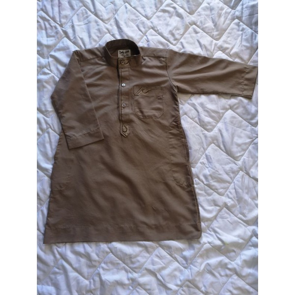 Gray preloved Adrees Robe For Boys 4-5 Years | Shopee Philippines
