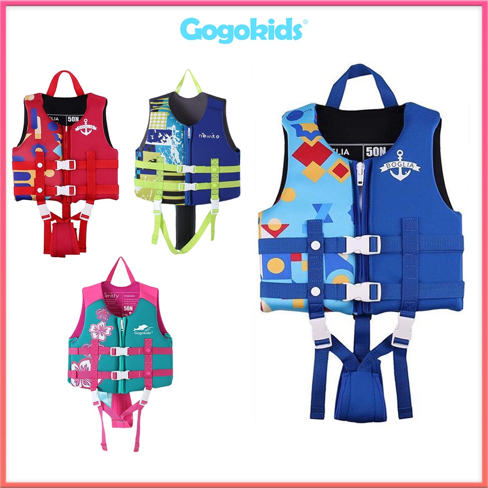 Gogokids Kids Swim Vest Toddler Life Jacket Baby Life Jacket Pool Float ...