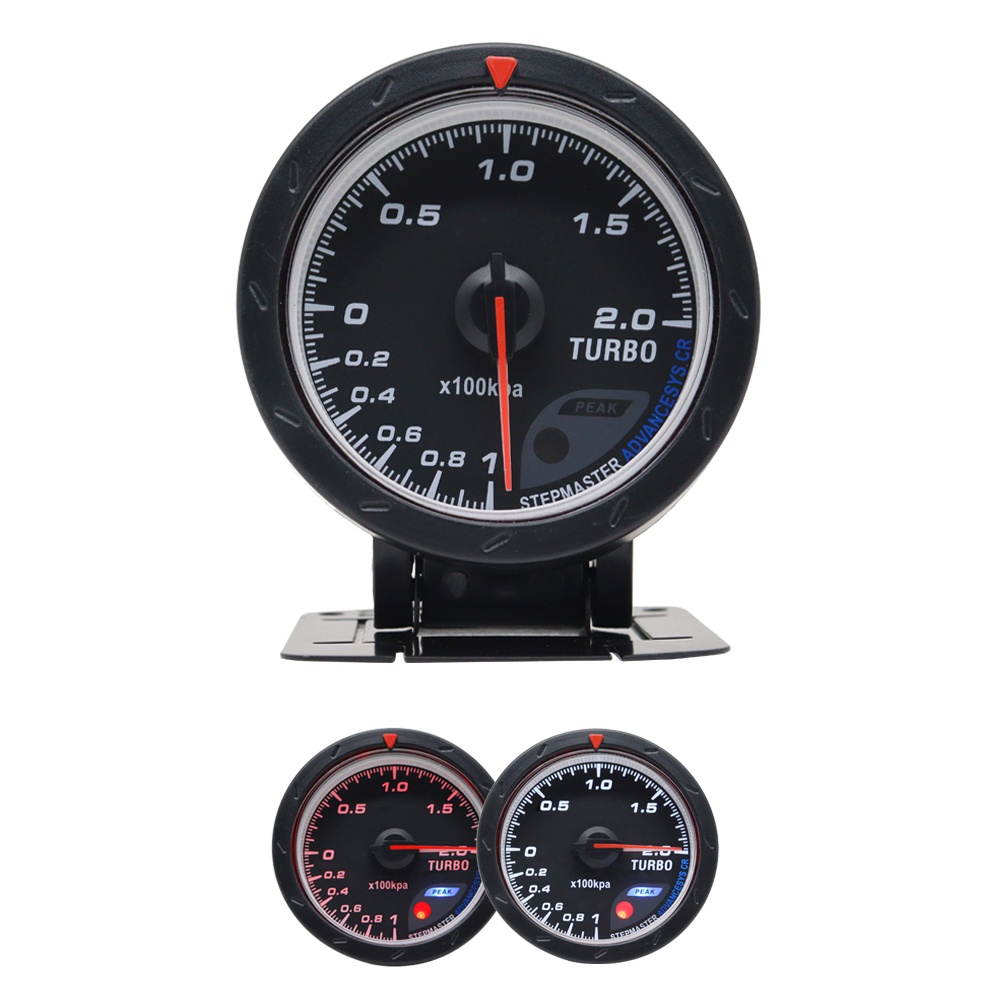 2.5inch 60mm DF CR Auto Car Meter Black Face Boost Water Temp Oil ...
