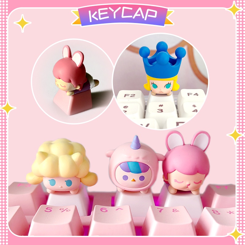 Keycaps keycaps Mechanical Keyboard Dedicated keycaps Doll ESC SP ...