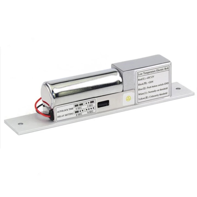 Low Temperature Electric Lock Access Control Bolt Lock With Time Delay ...