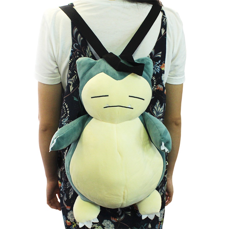 Pokemon snorlax plush on sale backpack