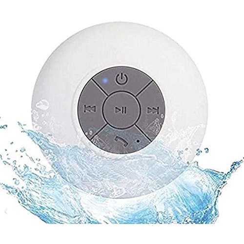 Portable Waterproof Shower Speaker Bluetooth 3.0 with Built-in Mic ...