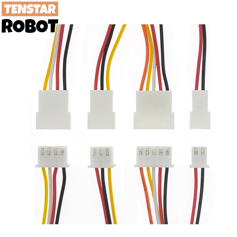 26awg Wire 20 Sets JST XH 2.54MM 3 Pin Female Single