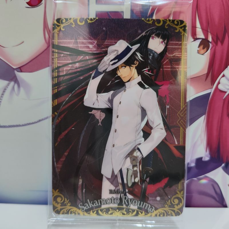 Fgo Sakamoto Ryoma Bandai wafer (Fate Grand Order TCG card) | Shopee ...