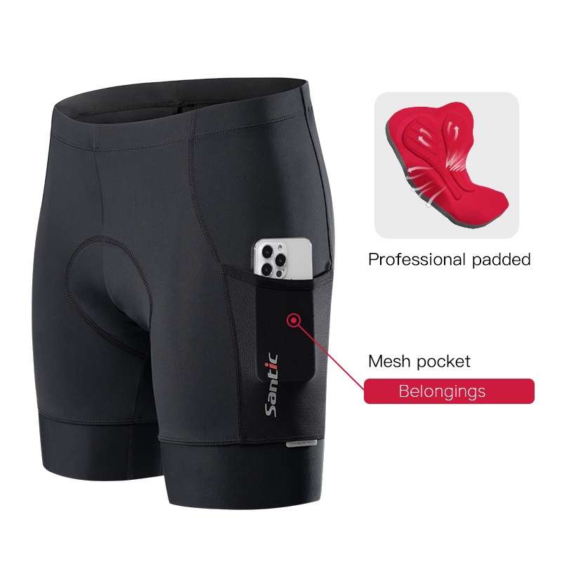 Swift Wear Men's MTB Cycling Shorts With CoolMax Padded Liner - Off-Road Mountain Bicycle