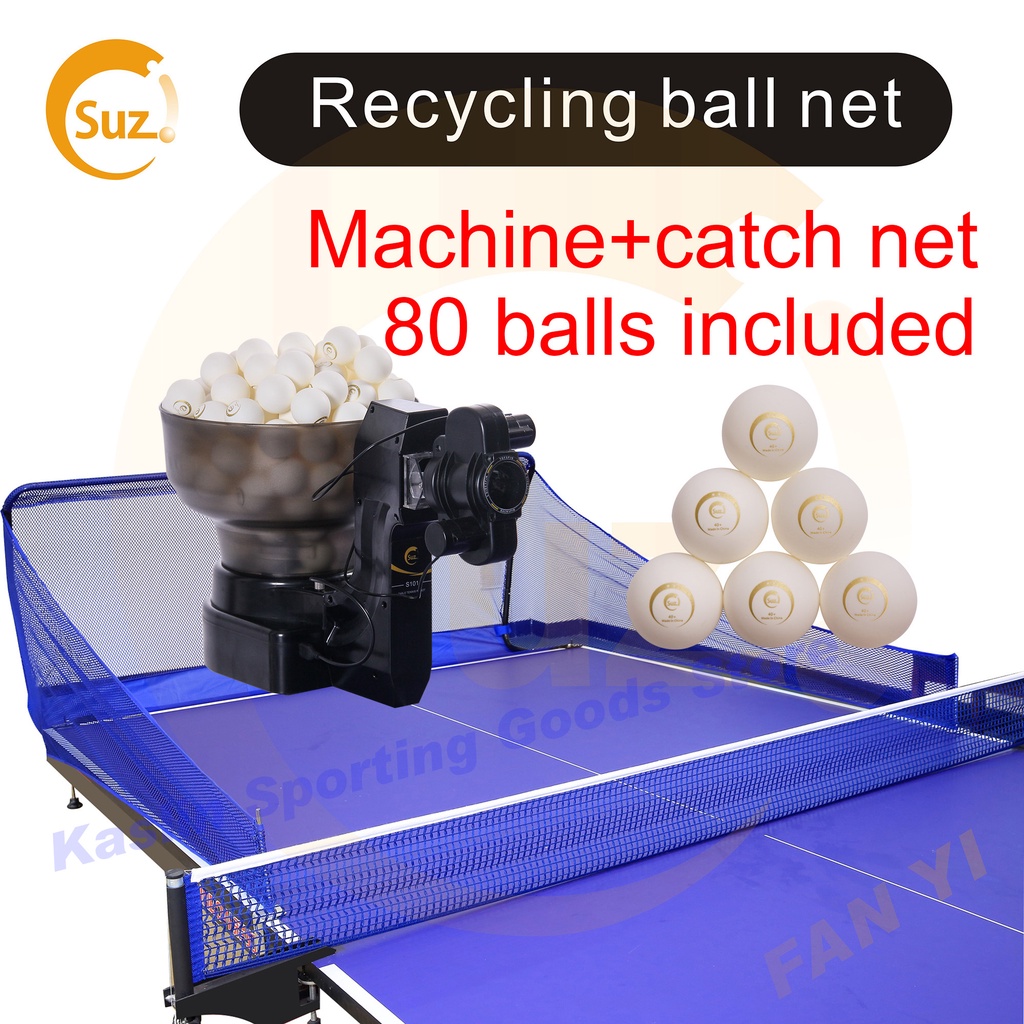 SUZS101 Table tennis ball machine Table Tennis Robots Automatic Ball