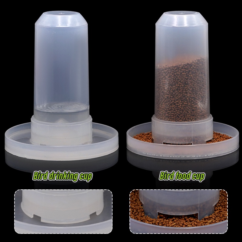 【Ready stock】1Pc Automatic Bird Drinking Fountain Plastic Automatic ...