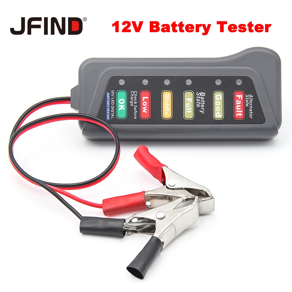 12V Digital Car 12V Battery Analyzer Car Battery Tester Alternator Automotive Battery Checker