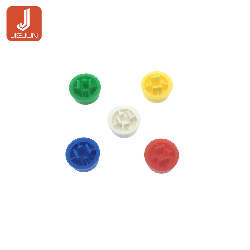 5 Colors 12*12*7.3MM Micro Switch Button Tact Cap Tactile Push ...