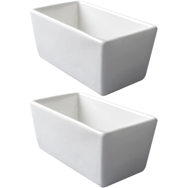 2Pcs Ceramic Sugar Packet Holder Sugar Packet Storage Packet Dispenser
