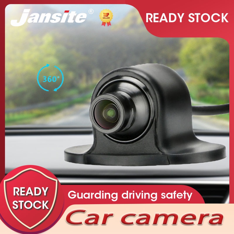 Jansite Side View Camera Backup Cam 360° Rotation Night Vision HD Mini ...