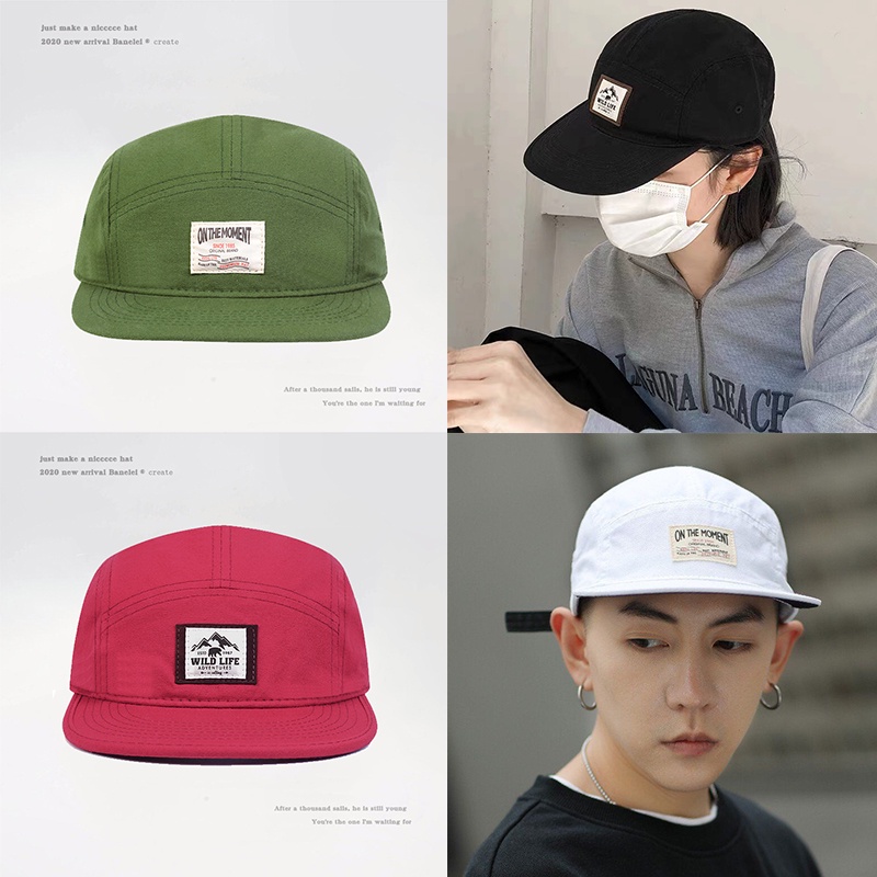 {Fshion 5 Panel cap }5 Panels Cap For Men Korean cap for women Five ...