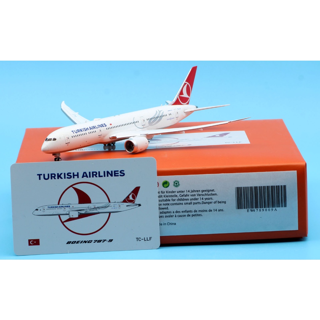 Ew4789009a Alloy Collectible Plane Gift Jc Wings 1:400 Turkish Airlines 